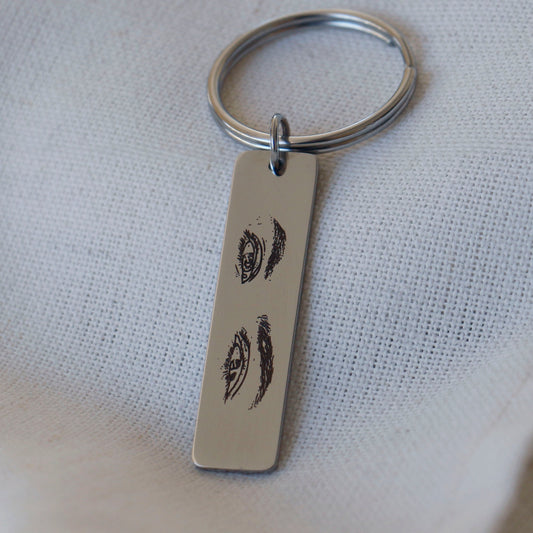 Μπρελόκ με Αποτύπωση Μάτια: Στιλ και Προστασία σε Ένα