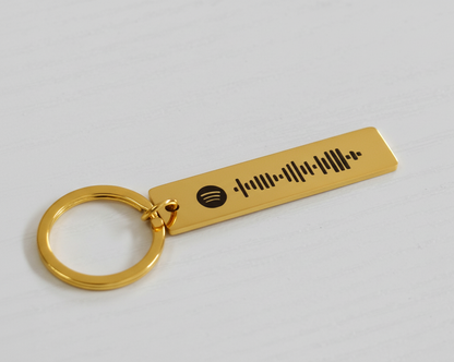 Spotify code μπρελόκ